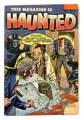 #ad This Magazine Is Haunted #13 GD 1.8 1953 $260.00