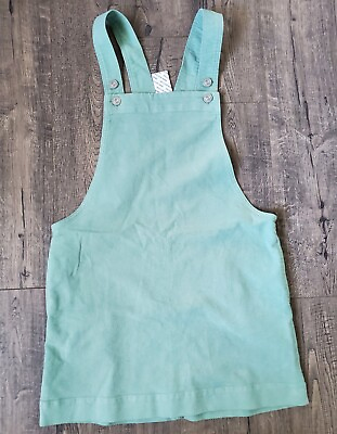 NEW BDG Womens Dress Overall SOFT POCKETS Urban Outfitters Green Sz M $18.99