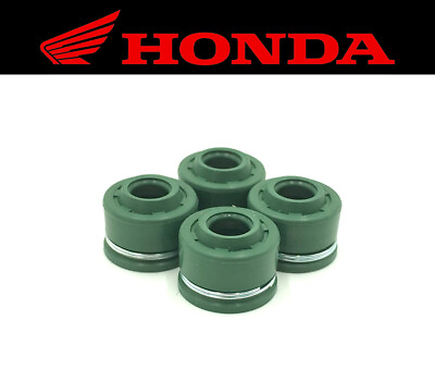 #ad Set of 4 Intake amp; Exhaust Valve Stem Seals Honda See Fitment Chart $23.99