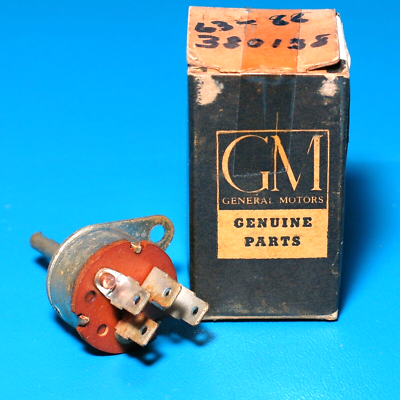 #ad NOS GM 1963 1966 Olds Super 88 Starfire 98 Heater Fan Switch w o A C 380138 $89.50