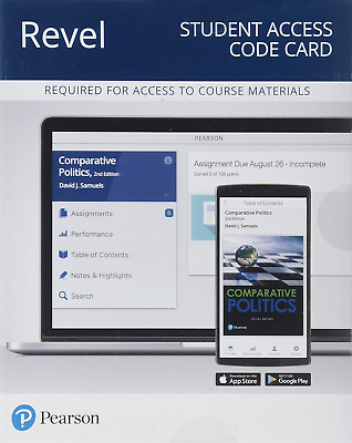 #ad Revel for Comparative Politics Access Card NEW $30.49