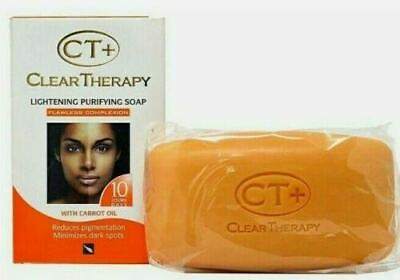 CT Clear Therapy Soap Lightening Purifying w Carrot Oil Minimizes Dark Spots $9.89