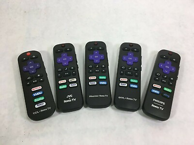 #ad Genuine OEM Roku Smart TV Remote Control TCL JVC Onn Hisense Philips RCA Sanyo $6.05