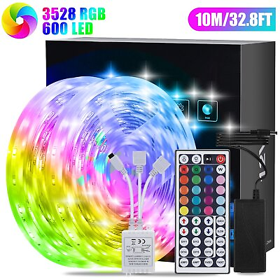 #ad Bright and Multi color RGB LED Lights for Room Bedroom Kitchen Yard Party $30.00