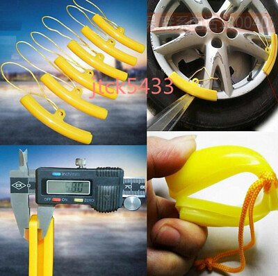 #ad New Car Tire Repair Maintenance Wheel Guard Yellow Protector tools For 2pcs $5.53