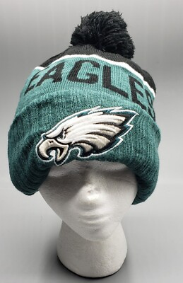 #ad Eagles New Era Mens 2015 Sideline Knit Hat Beanie One Size $18.99