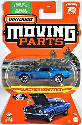 #ad Matchbox 2023 Moving Parts 1969 Ford Mustang BOSS 302 $8.99