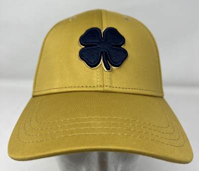 #ad Black Clover Live Lucky Yellow Hat Cap 4 Leaf Clover Small Medium $22.97