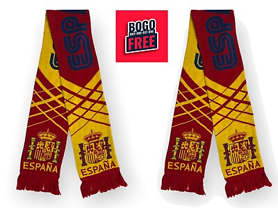 #ad Spain España scarf national team country flag winter country shield new $19.99