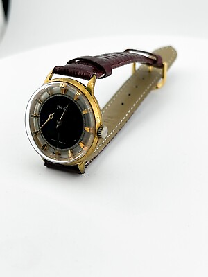 PIAGET Vintage hand winding mens gold stainless steel watch $769.99