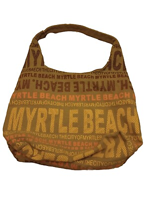 #ad Robin Ruth Myrtle Beach Bag South Carolina Large Hobo Handbag Purse Zipper NWOT $31.10