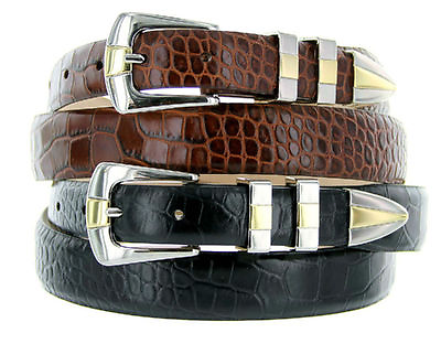 #ad The Alexander Genuine Leather Italian Calfskin Designer Dress Belt $36.95