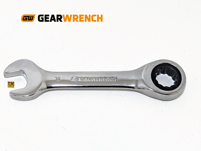 #ad NEW GEARWRENCH STUBBY RATCHETING WRENCH 12 Pt METRIC MM STANDARD INCH PICK SIZE $13.88