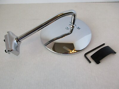 #ad 4 1 2quot; LONG ARM STAINLESS SIDEVIEW MIRROR PEEP CHEVY FORD HOT ROD CAR TRUCK#6611 $23.99