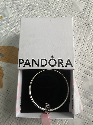 #ad Pandora Shooting Star Charm Bangle Bracelet $40.00