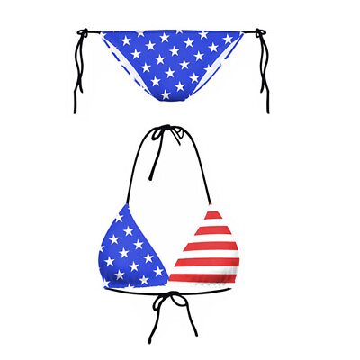 #ad Women Triangle Swimsuit Kids Pool Bikini Parties Fashionable $13.18