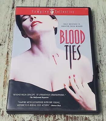 #ad NM Blood Ties 1993 DVD Authentic US New Concorde Vampire Collection Release $4.50