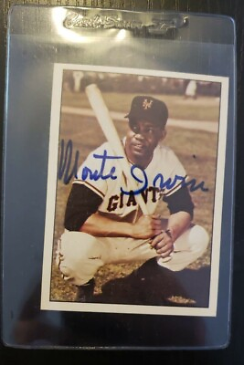 Monte Irvin Signed Autographed Baseball Card HOF NY Giants Auto $39.00