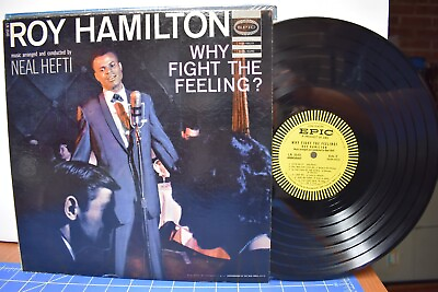 #ad Roy Hamilton Why Fight the Feeling? LP Epic LN 3545 Mono $6.40