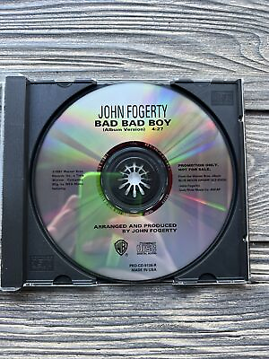 #ad Promo CD John Fogerty Bad Bad Boy Album Version 1997 $137.99
