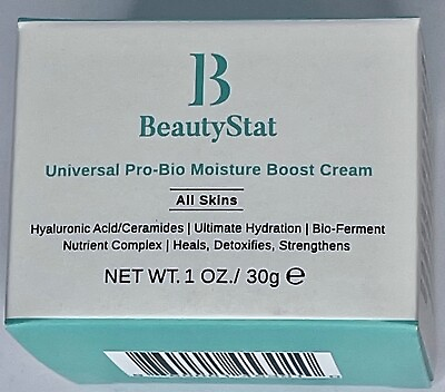 #ad BeautyStat Universal Pro Bio Moisture Boost Cream Sealed NIB 1 oz 30 g $50 $22.99