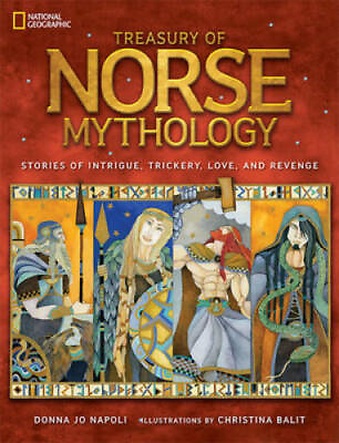 #ad Treasury of Norse Mythology: Stories of Intrigue Trickery Love and GOOD $4.78