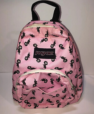 #ad JanSport Incredibles Half Pint Mini Backpack Pink Edna JS0A3P1H $49.90