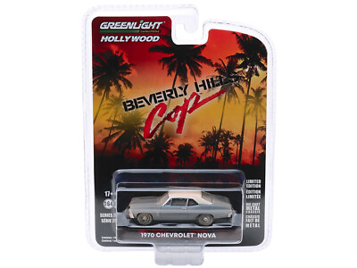 1970 Chevrolet Nova quot;Beverly Hills Copquot; 1:64 Scale Model Greenlight 44870D $13.95