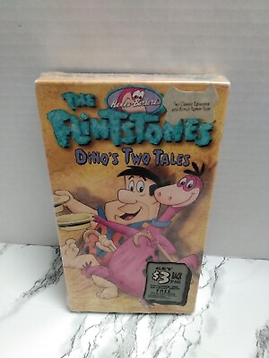 #ad The Flintstones Dinos Two Tales VHS 1994 $9.60