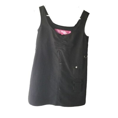 Comme des Garçons Junya Watanabe MAN Black Tank Dress Tunic Mini Top Size M Med $195.00