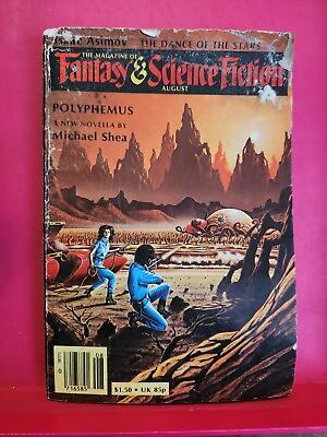 #ad Magazine of Fantasy amp; Science Fiction Famp;SF August 1981 GBP 7.99