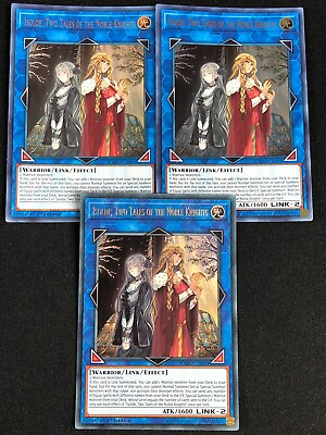 YUGIOH ISOLDE TWO TALES OF THE NOBLE KNIGHTS EXFO EN094 1ST ULTRA X3 NM $19.99