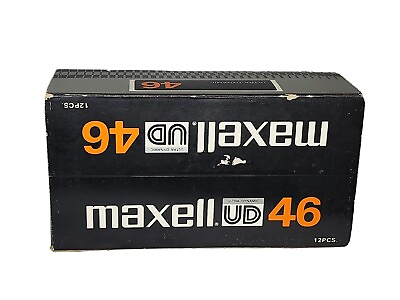 MAXELL UD 46 Ultra Dynamic 46 Box Vintage $34.99