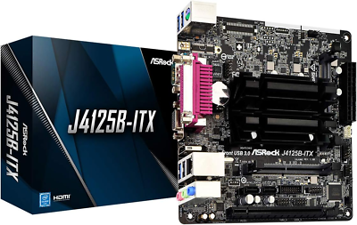#ad J4125B ITX Intel® Quad Core Processor J4125 Up to 2.7 Ghz Motherboard $91.94