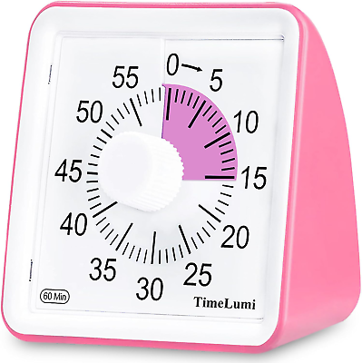 #ad 60 Minute Visual Timer for Kids Time Management Tool Study Classroom Timer for $30.14