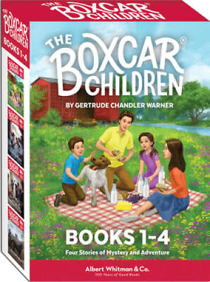 The Boxcar Children Books 1 4 Paperback By Warner Gertrude Chandler GOOD $11.06