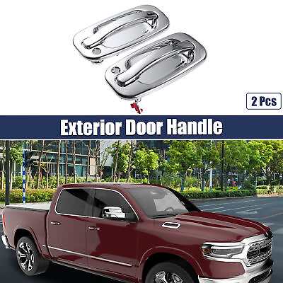#ad Front Left and Right Car Exterior Door Handle for Chevrolet Silver Tone 2Pcs $21.89