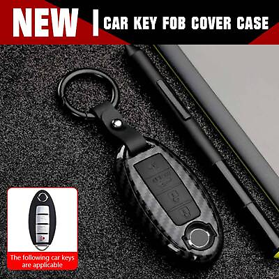 ABS Carbon Keychains Key Cover Case Fit for Nissan accessories $9.99