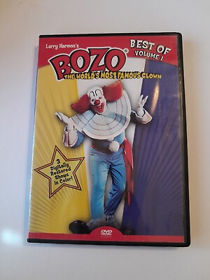 #ad Larry Harmons Bozo The Worlds Most Famous Clown Best of Volume 1 DVD 2008 $10.99