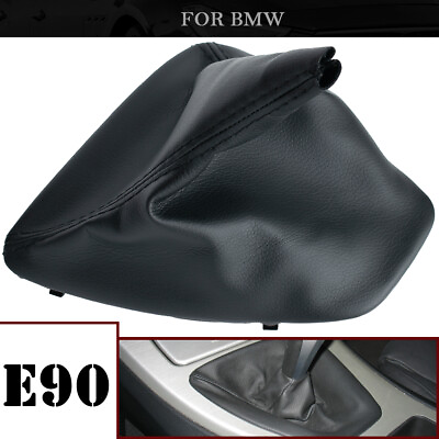 Gear Shift Knob Gaiter Boots Dust Cover Case For BMW E93 E92 E90 E91 8037308 LHD $15.19