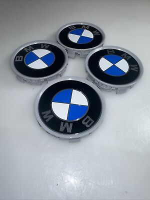 BMW OLD STYLE Wheel Rim Cover Hub Center Caps Logo Emblem 4 Pcs 68mm 36136768640 $22.95