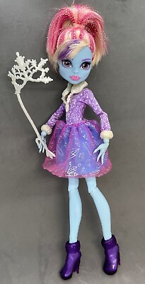 #ad Welcome To Monster High Dance The Fright Away Abbey Bominable Doll Mattel 2016 $34.88