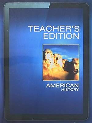 #ad AMERICAN HISTORY TEACHER#x27;S EDITION By James West Et Al Davidson $44.95