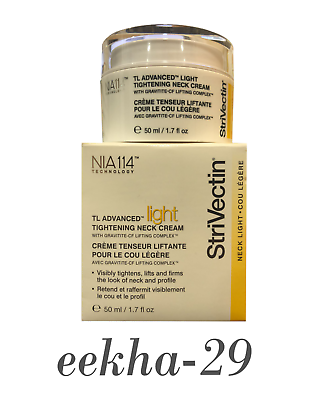 StriVectin TL Advanced Light Tightening Neck Cream 1.7 oz New With Box #ad $24.90