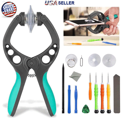 #ad Mobile Cell Phone Screen Opening Repair Tools Kit Screwdriver Set for iPhone 12 $8.19