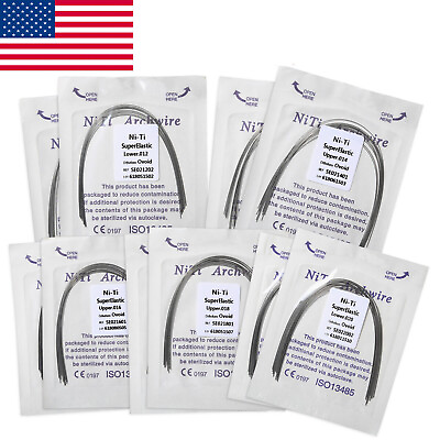 #ad All Size Dental Orthodontic Super Elastic Niti Round Arch Wire Ovoid Form $17.80