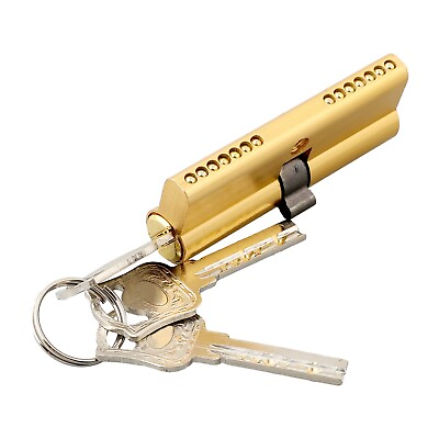 #ad Double Lock Cylinder Key Anti Theft Door Security Lock for Enhanced Safety $10.47