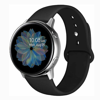 Silicone Bracelet Strap Replacement Watch Band For Samsung Galaxy Watch 45 46mm $4.95