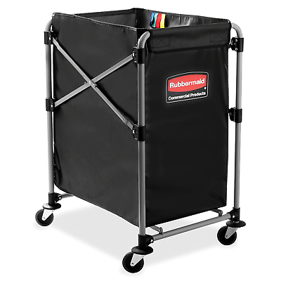 #ad Rubbermaid Commercial Products Collapsible X Cart Transport Laundry Supplies $151.46