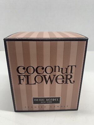 #ad Henri Bendel Candle Coconut Flower Scented New In Box Gift Rare Sold Out 9.4 Oz $65.00